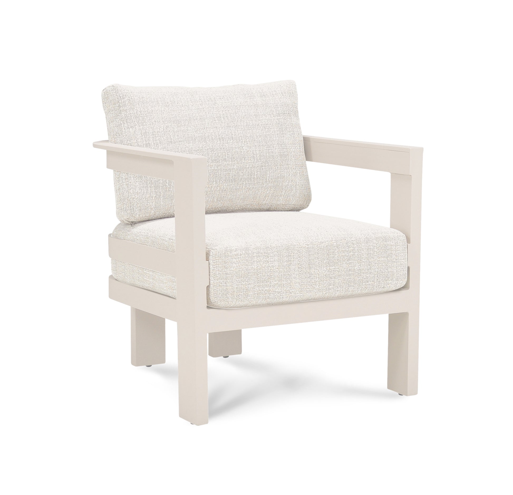 Loungeset Monaco Color Creme Quick Dry / Olefin Aluminum Frame Powder Coated