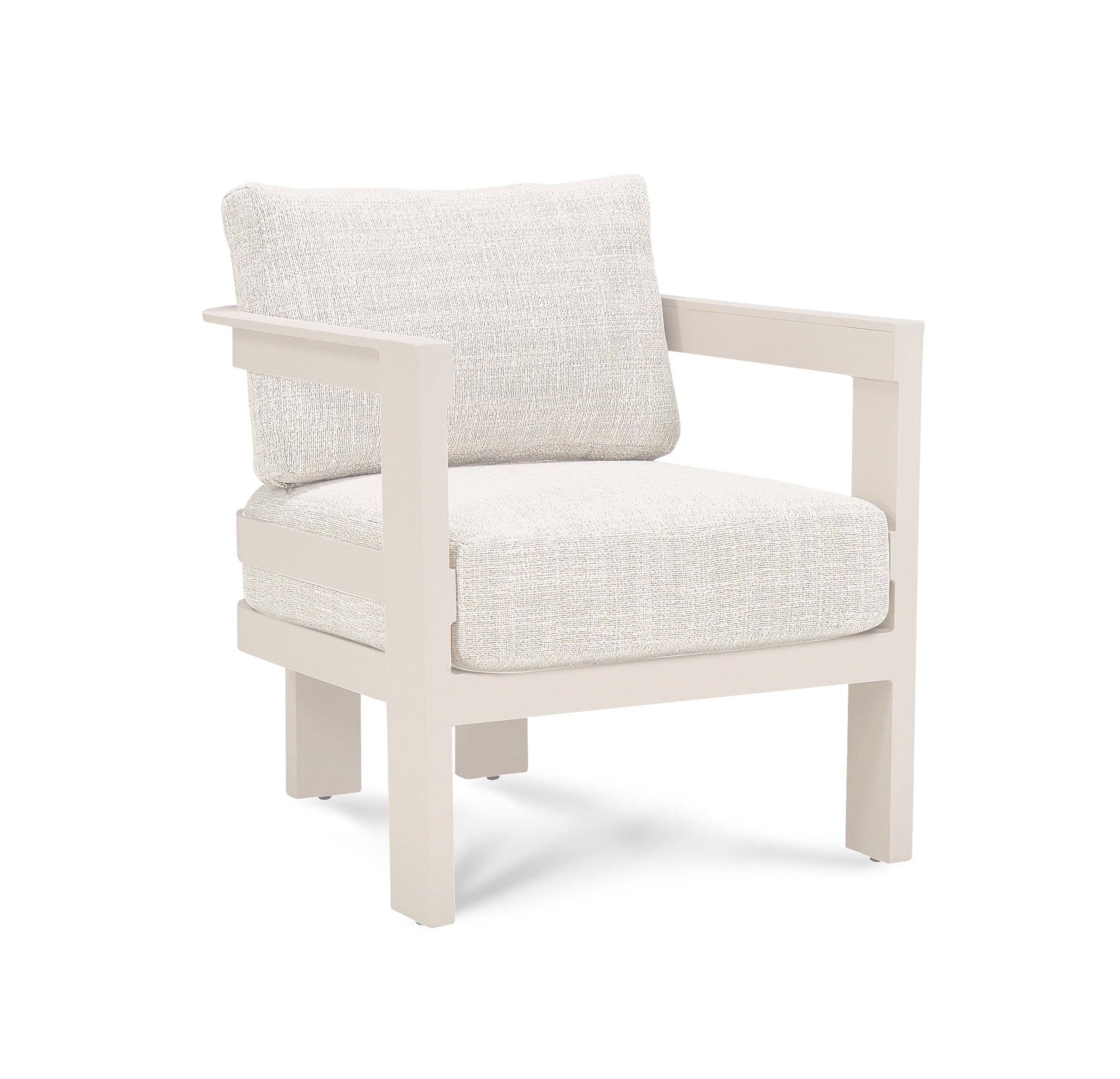 Loungeset Monaco Color Creme Quick Dry / Olefin Aluminum Frame Powder Coated