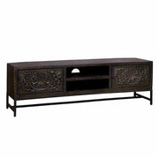 TV-meubel Casina – Zwart – 160 x 50 cm | Tower Living