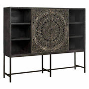 Opbergkast Casina – Zwart – 200 x 160 cm | Tower Living