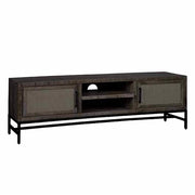 TV-meubel Carini – Zwart – 160 x 50 cm | Tower Living