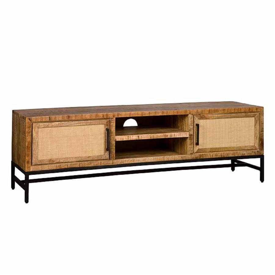 TV-Meubel – Carini – Naturel – 160 x 50 cm – Tower Living