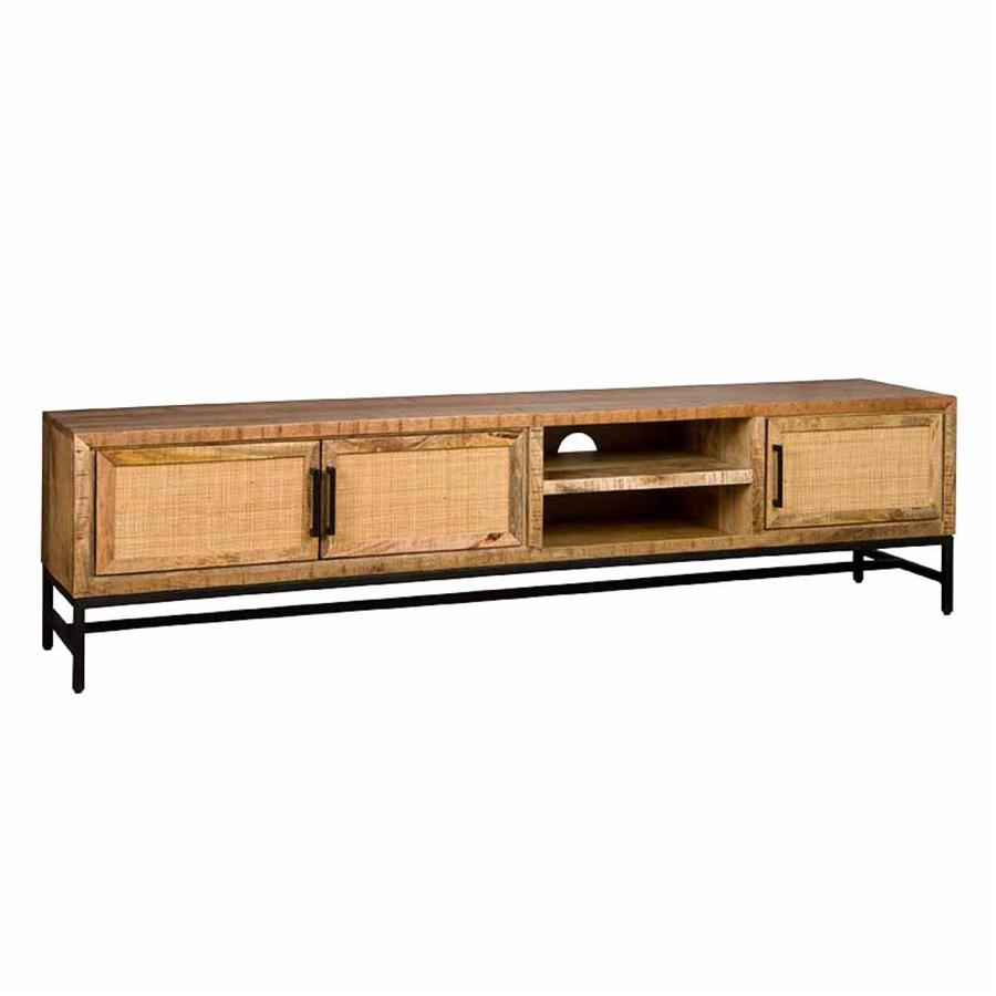 TV-Meubel – Carini – Naturel – 200 x 50 cm – Tower Living