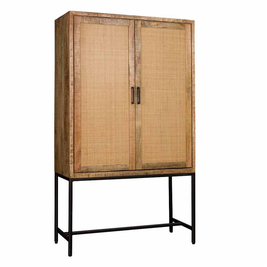 Opbergkast – Carini – Naturel – 110 x 190 cm – Tower Living