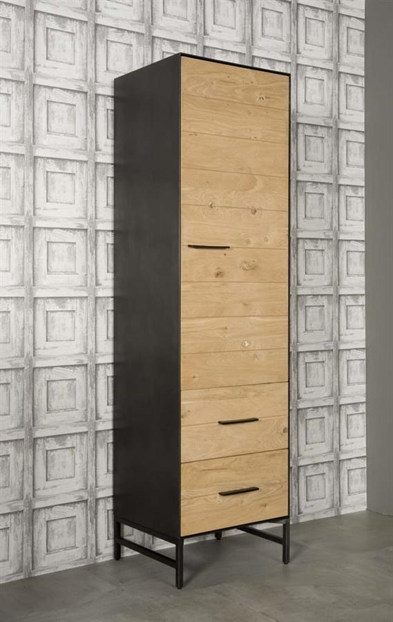 Opbergkast – Lido – Naturel – 55 x 190 cm – Tower Living