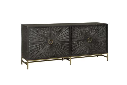 Dressoir – Serina – Zwart – 200 x 90 cm – Tower Living
