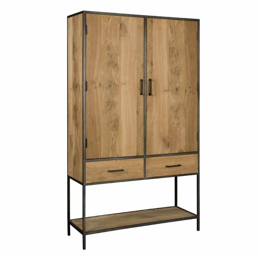 Opbergkast – Luna – Bruin – 115 x 200 cm – Tower Living