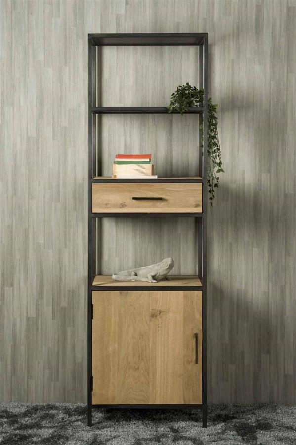 Opbergkast – Luna – Bruin – 60 x 200 cm – Tower Living