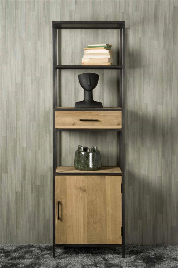 Opbergkast – Luna – Bruin – 60 x 200 cm – Tower Living