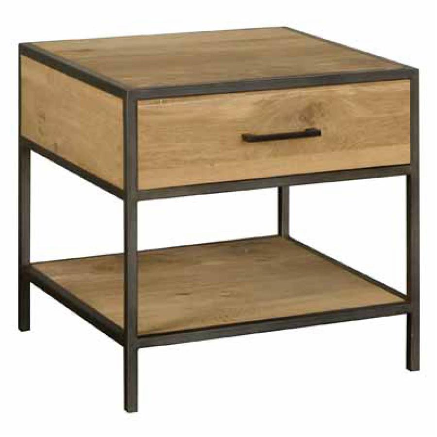 Bijzettafel – Luna – Bruin – 60 x 60 x 60 cm – Tower Living