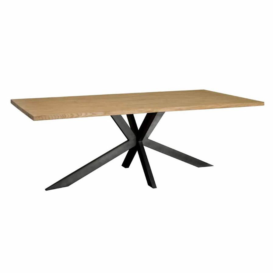Eetkamertafel – Luna – Bruin – 240 x 100 x 77 cm – Tower Living