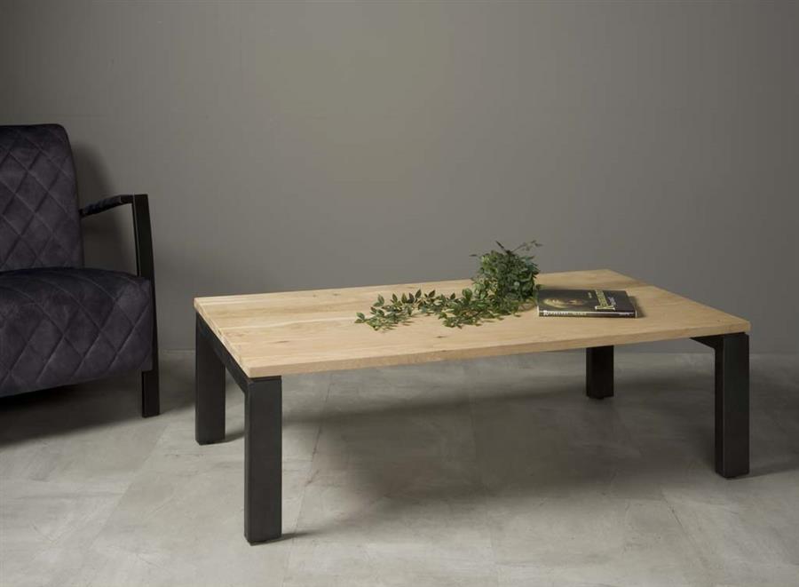 Salontafel – Lido – Naturel – 130 x 70 x 40 cm – Tower Living