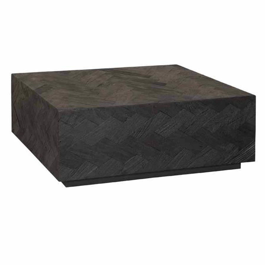 Salontafel – Ziano – Zwart – 80 x 80 x 40 cm – Tower Living