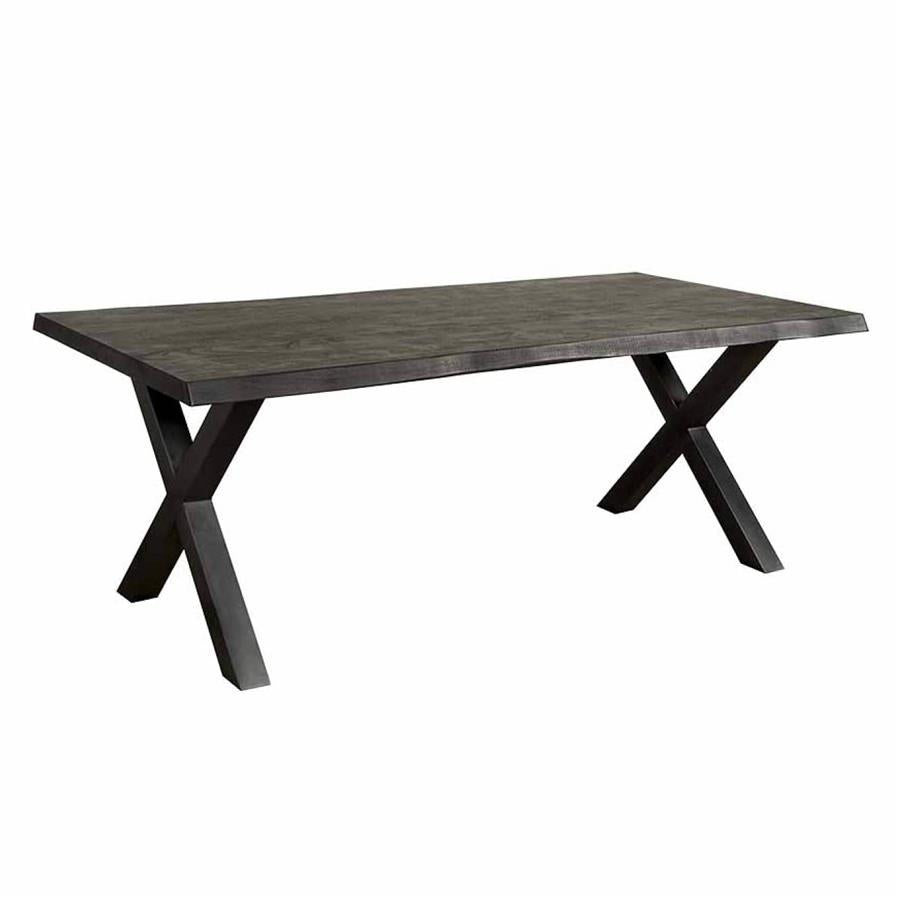 Eetkamertafel – Xara – Zwart – 160 x 90 x 78 cm – Tower Living