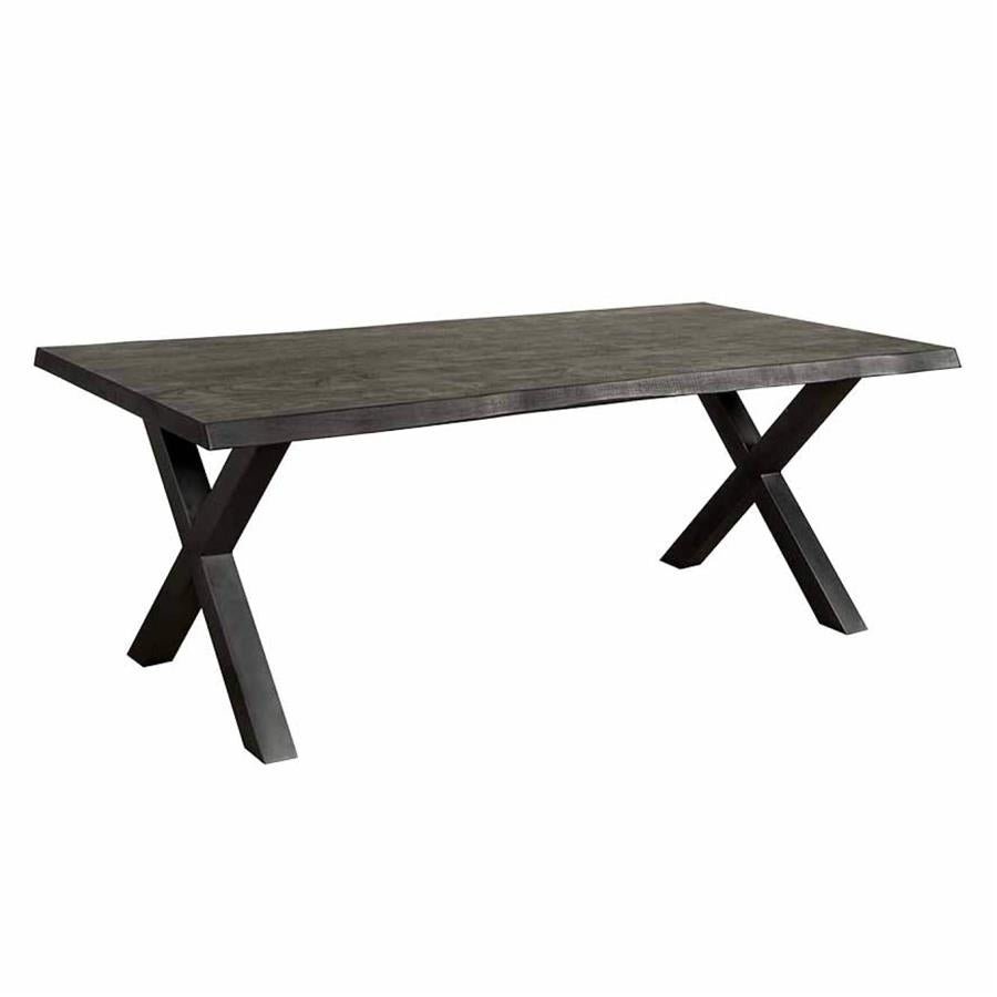 Eetkamertafel – Xara – Zwart – 220 x 100 x 78 cm – Tower Living