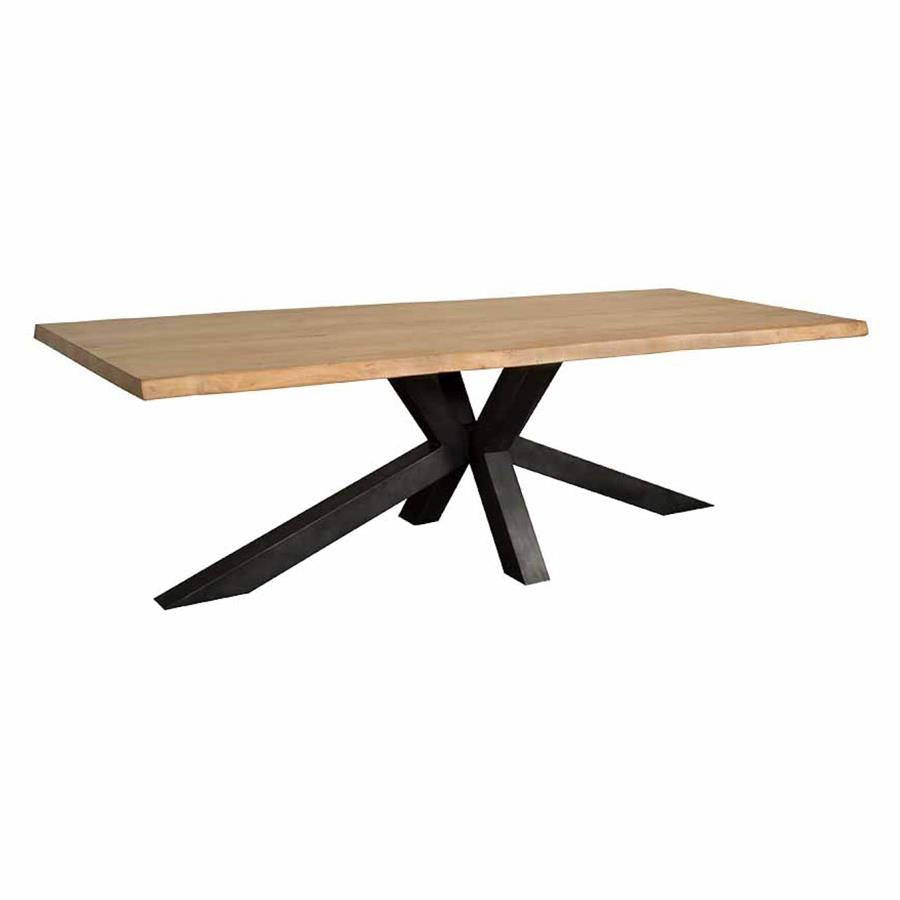 Eetkamertafel – Sovana – Naturel – 220 x 100 x 78 cm – Tower Living