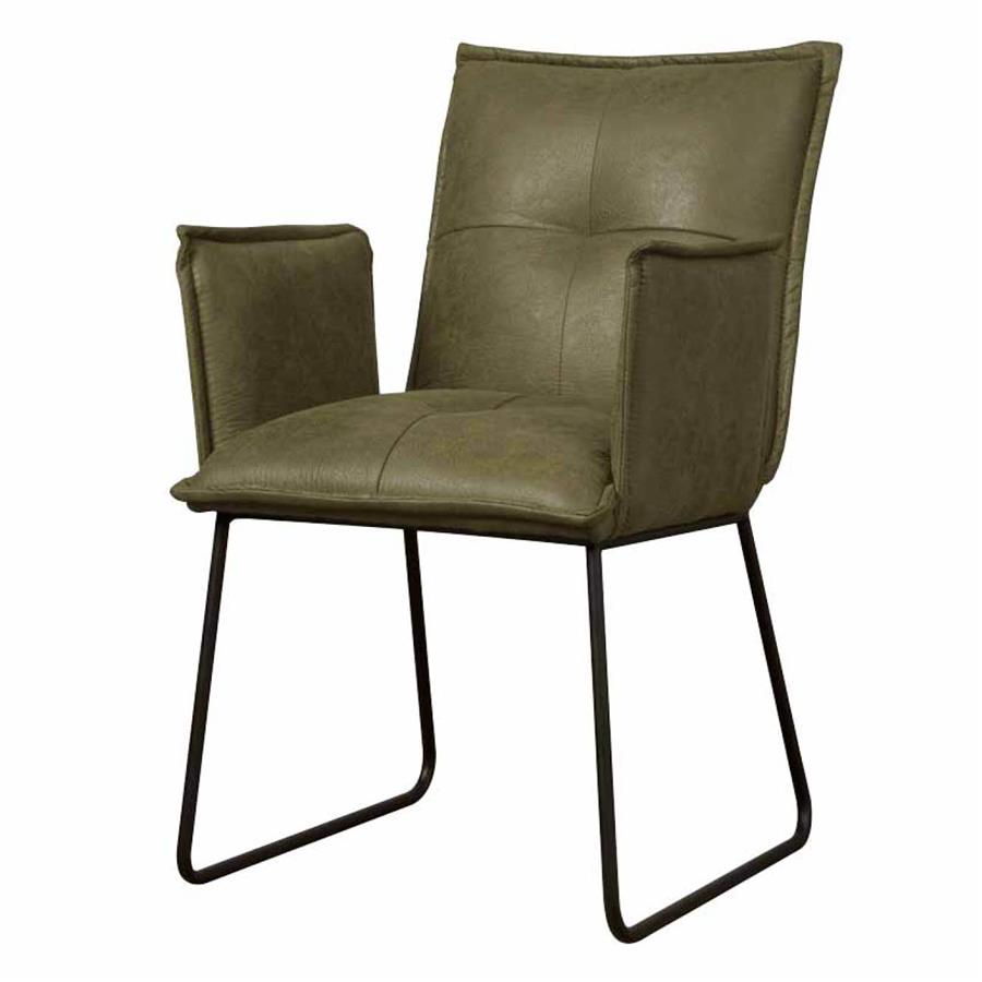 Armstoel – Seda – Groen – Tower Living