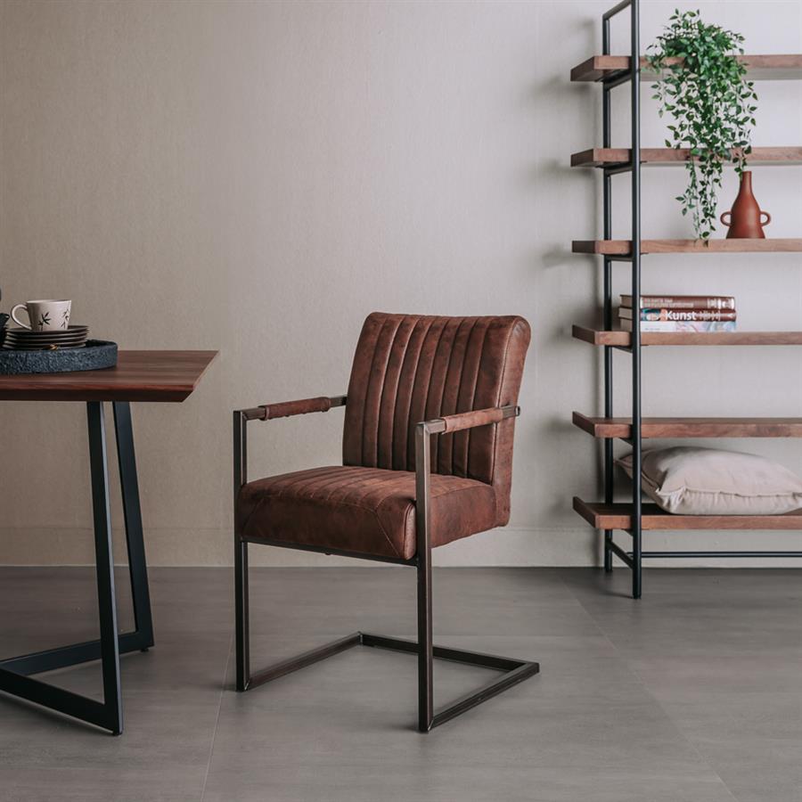 Armstoel – Ferro – Bruin – Tower Living