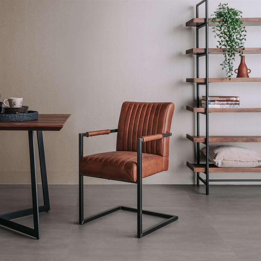 Armstoel – Ferro – Bruin – Tower Living