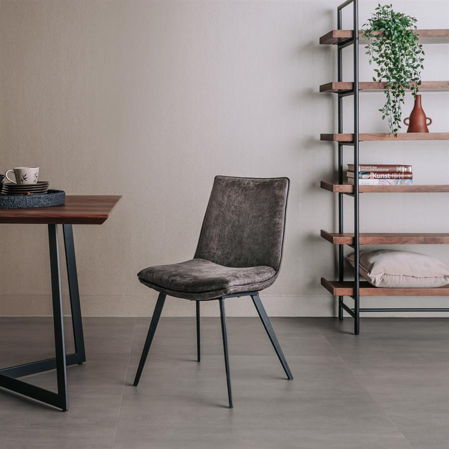 Eetkamerstoel – Pamplona – Grijs – Tower Living