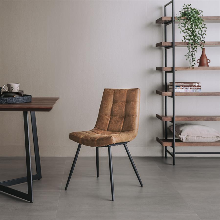 Eetkamerstoel – Navarra – Bruin – Tower Living