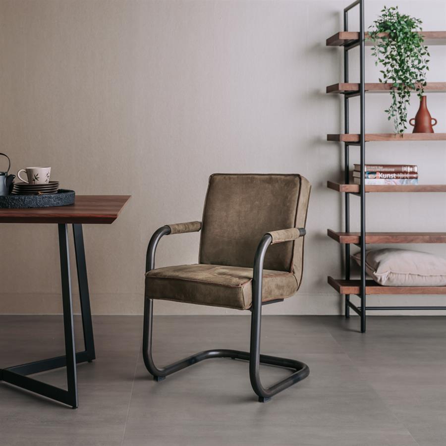 Armstoel – Volano – Groen – Tower Living