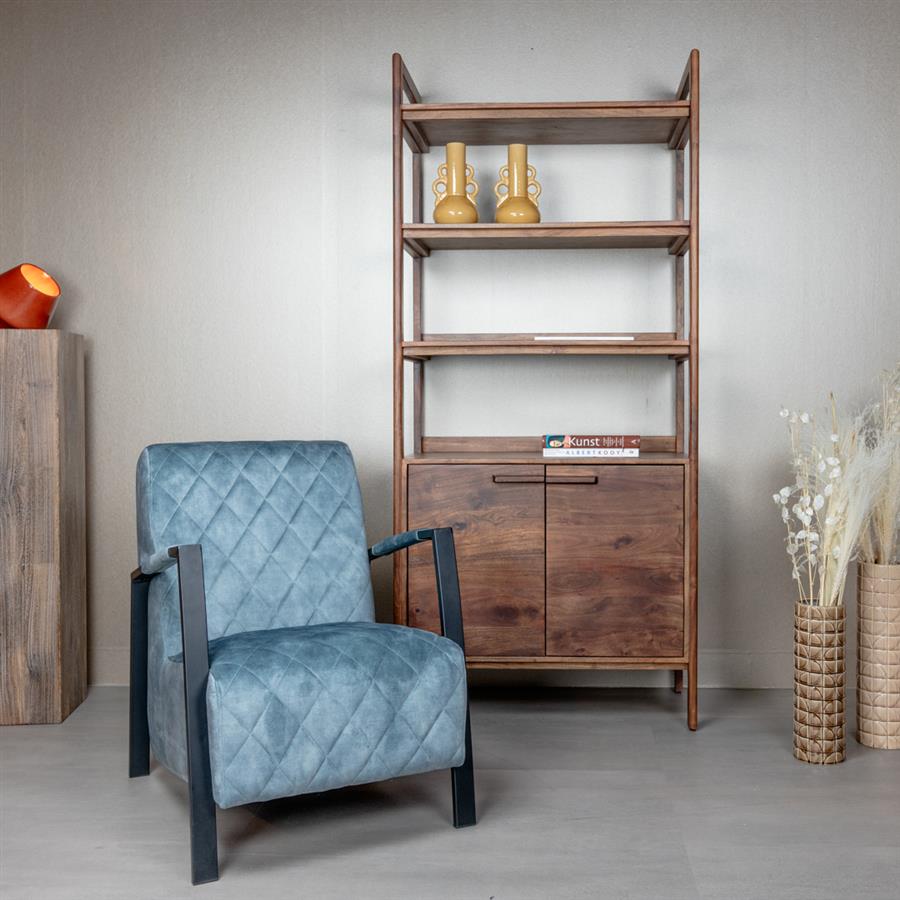 Fauteuil – Villa – Blauw – Tower Living
