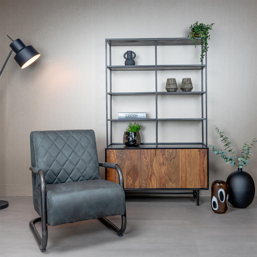 Fauteuil – Civo – Grijs – Tower Living