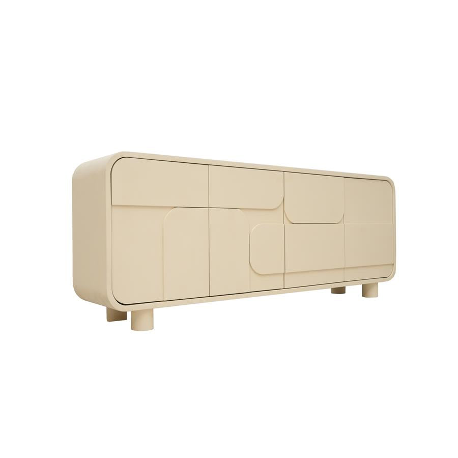 Dressoir – Alviano – Beige – 210 x 80 cm – Tower Living
