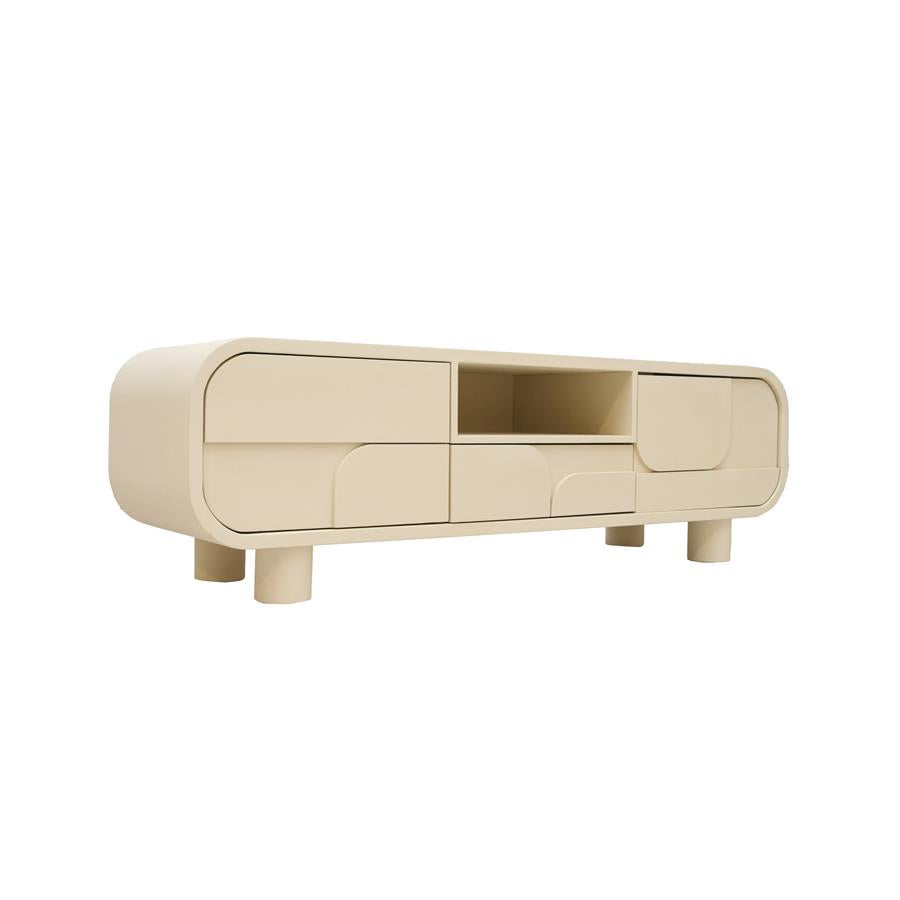 TV-Meubel – Alviano – Beige – 150 x 45 cm – Tower Living