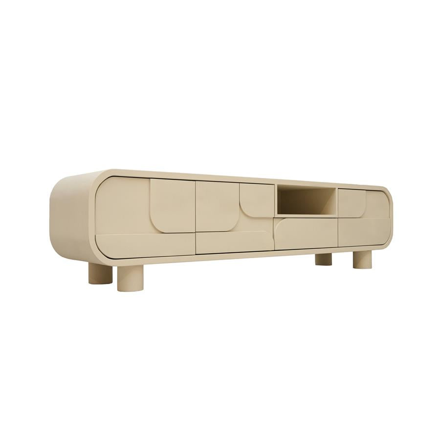 TV-Meubel – Alviano – Beige – 180 x 45 cm – Tower Living