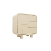 Alviano Opbergkastje – Beige – 80 x 80 cm | Tower Living