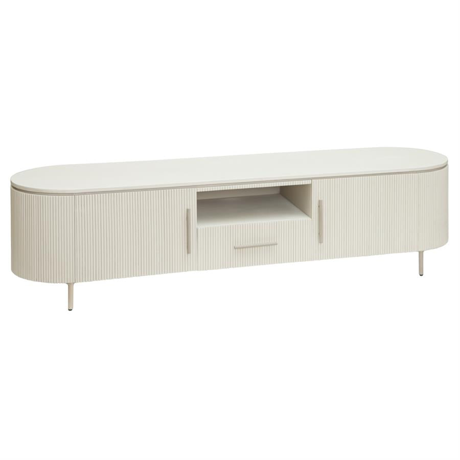 TV-Meubel – Corbetta – Beige – 185 x 45 x 45 cm – Tower Living