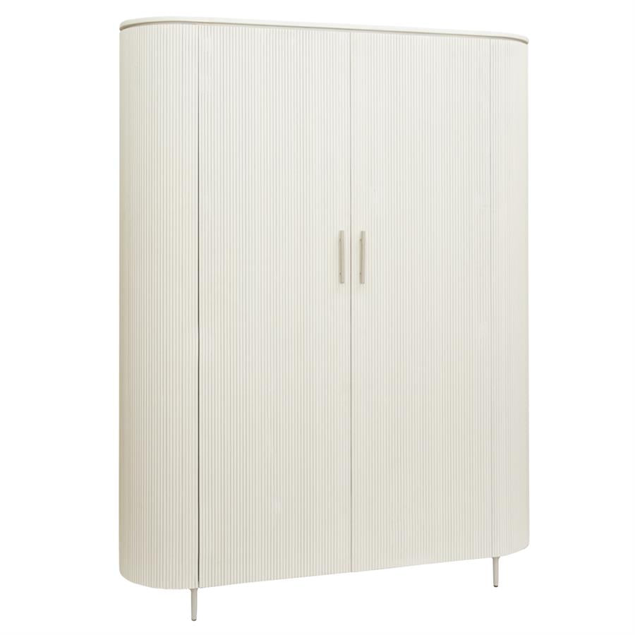 Opbergkast – Corbetta Wandkast – Beige – 145 x 45 x 180 cm – Tower Living