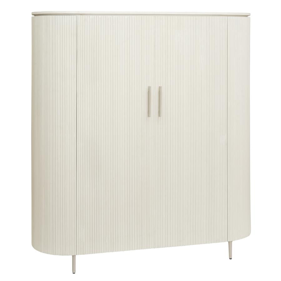 Opbergkast – Corbetta – Beige – 90 x 45 x 80 cm – Tower Living