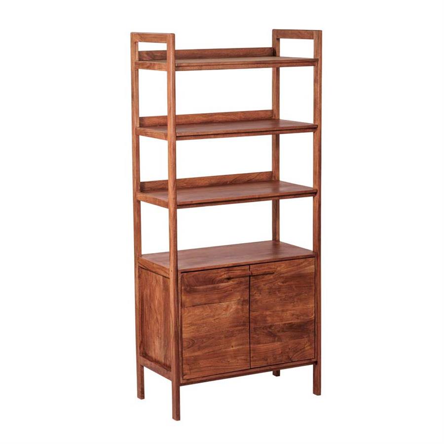 Opbergkast – Falcone Wandkast – Bruin – 90 x 48 x 200 cm – Tower Living