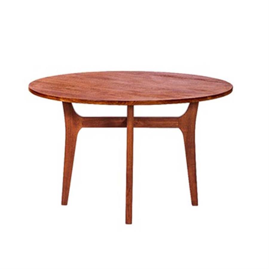 Eetkamertafel – Falcone – Bruin – 130 x 130 x 77 cm – Tower Living