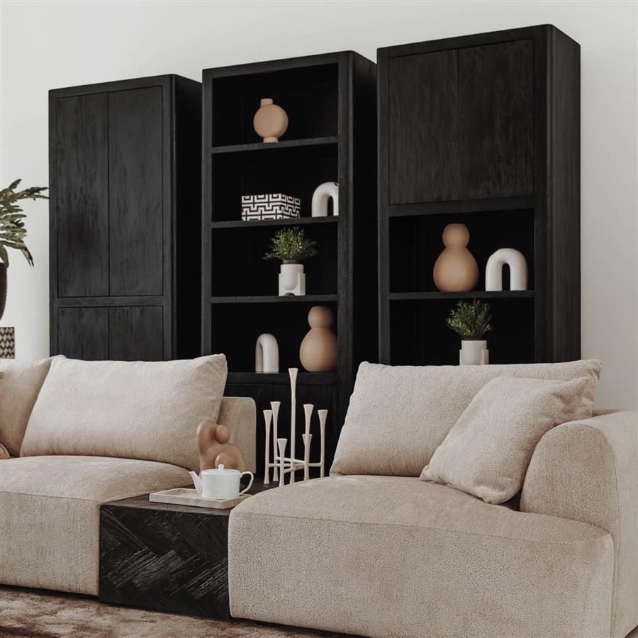 Opbergkast – Tenna – Zwart – Tower Living