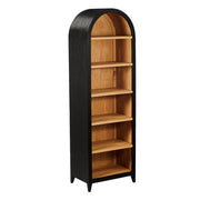 Boekenkast Rotondi – Zwart – 60 x 45 x 220 cm | Tower Living