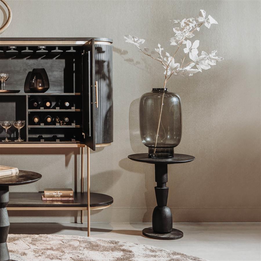 Bijzettafel – Brunello – Zwart – Tower Living