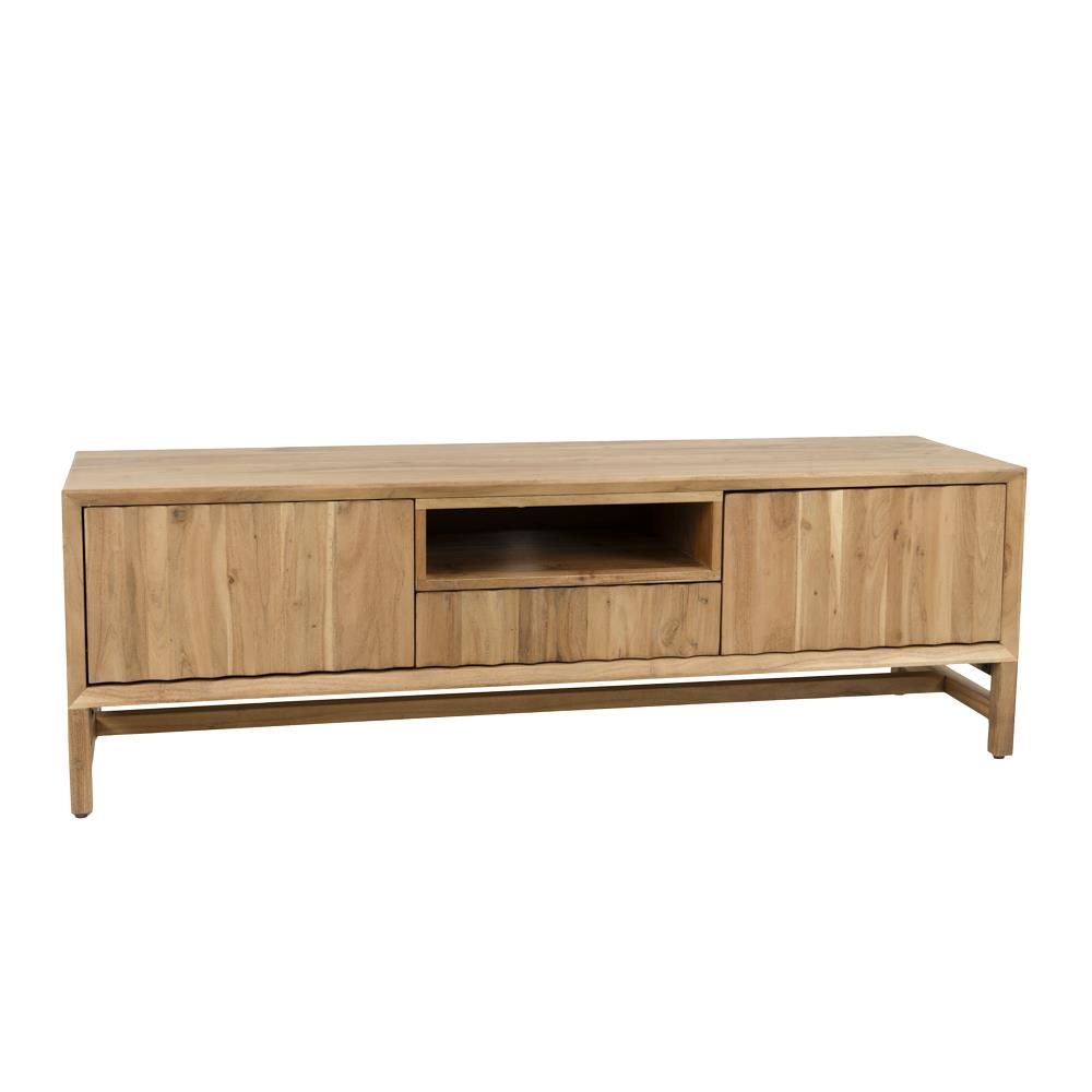 TV-Meubel – Crotone – Naturel – 145 x 45 cm – Tower Living