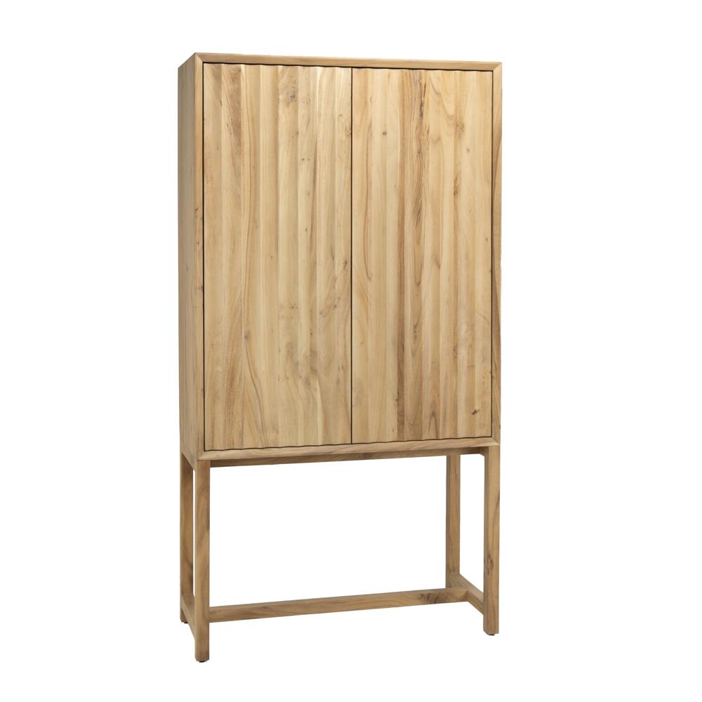 Opbergkast – Crotone – Naturel – 90 x 180 cm – Tower Living