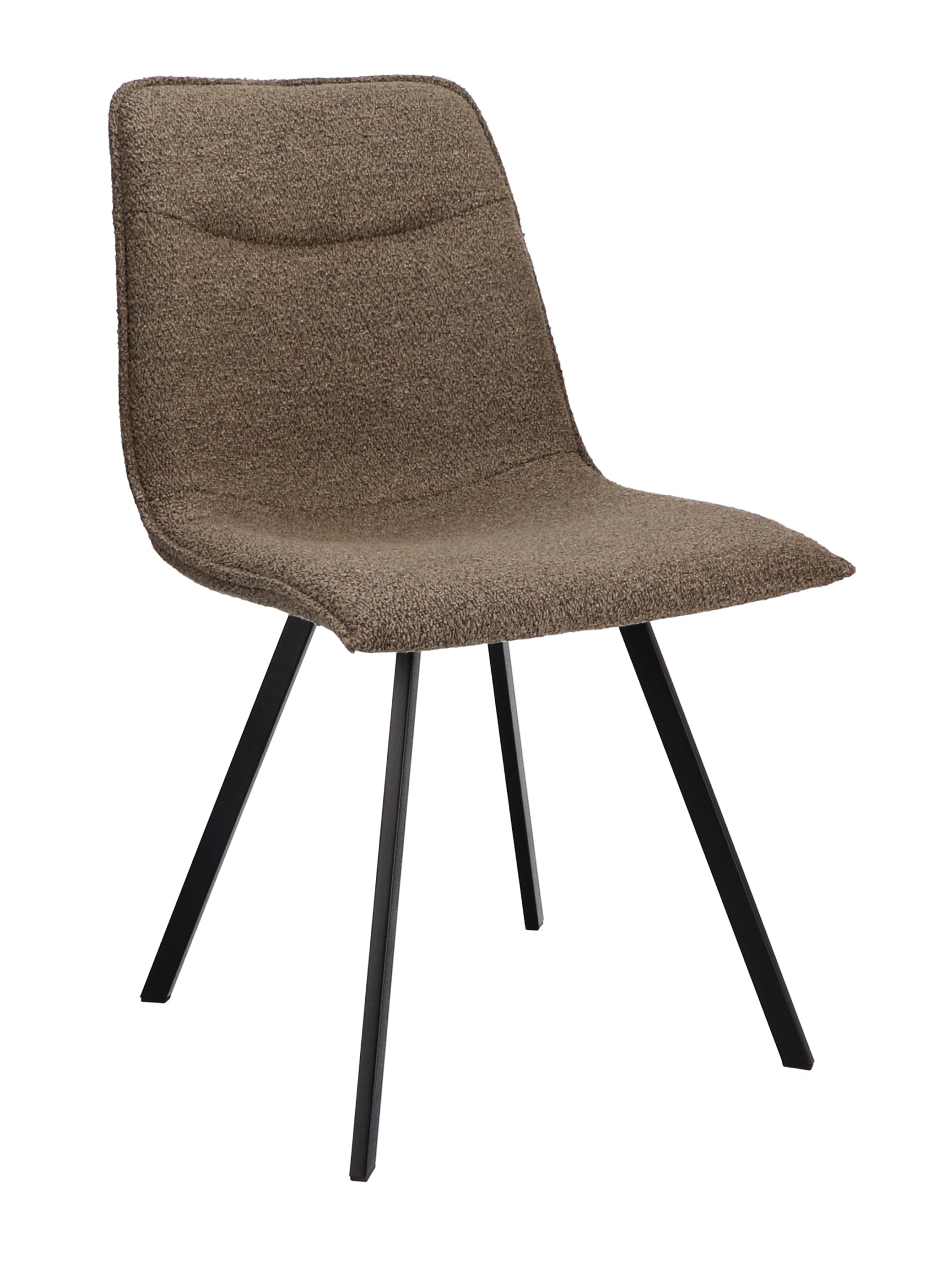Eetkamerstoel Noa Stof Adore Hunter Leg Black