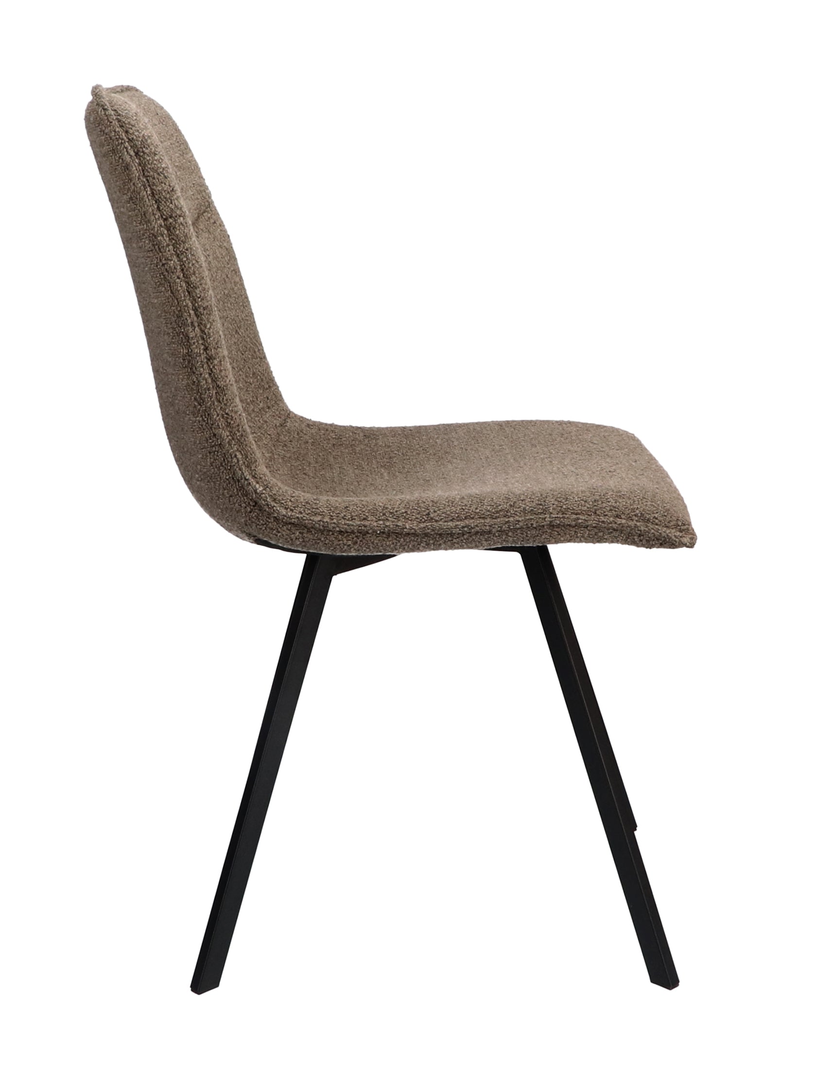 Eetkamerstoel Noa Stof Alpine Natural Leg Black