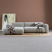 OCEAN Hoekbank met chaise longue links - Boston Cement