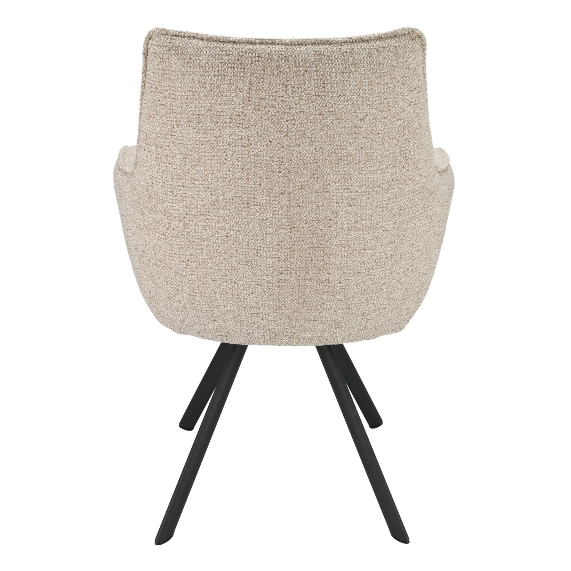 Armstoel Omega Stof Taurus Beige Leg Black