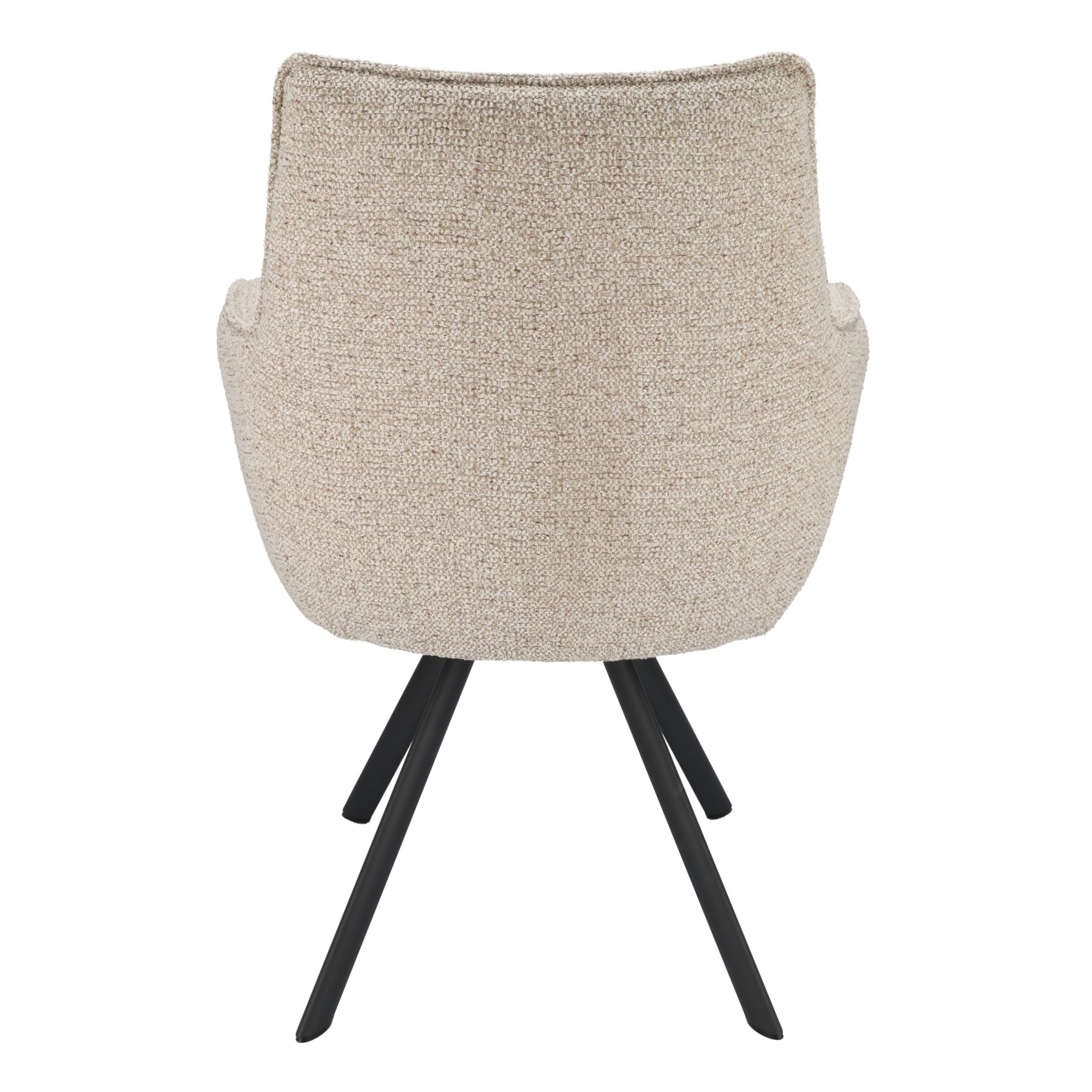 Armstoel Omega Stof Taurus Beige Leg Black