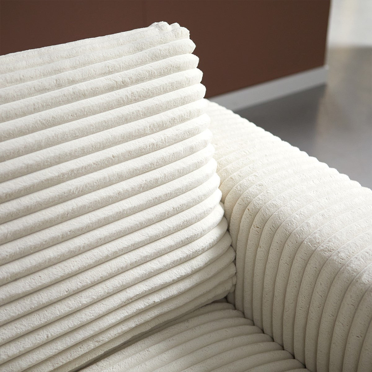 UNO met ottoman links - Ambience 2 Cream