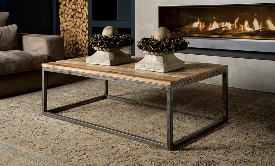 Salontafel – Venetie – Bruin – 135 x 75 x 45 cm – Tower Living