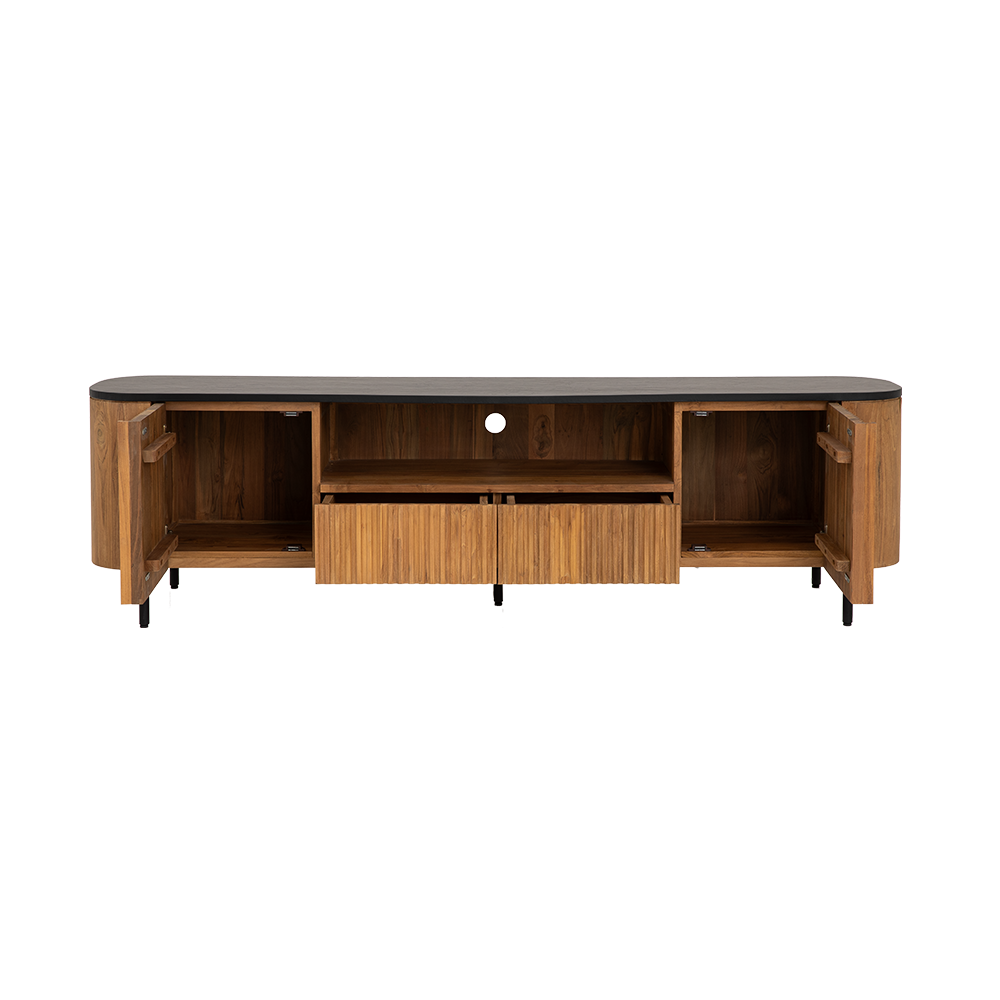 TV-Meubel – Palazzo – Naturel – 200 x 55 cm – Tower Living